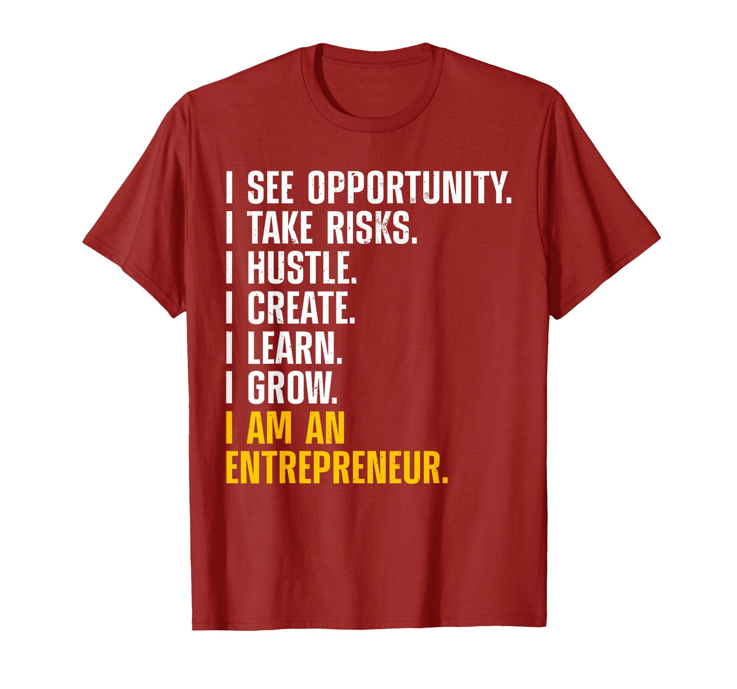 Cool Entrepreneur Art For Men Women CEO New Business Owner T-Shirt