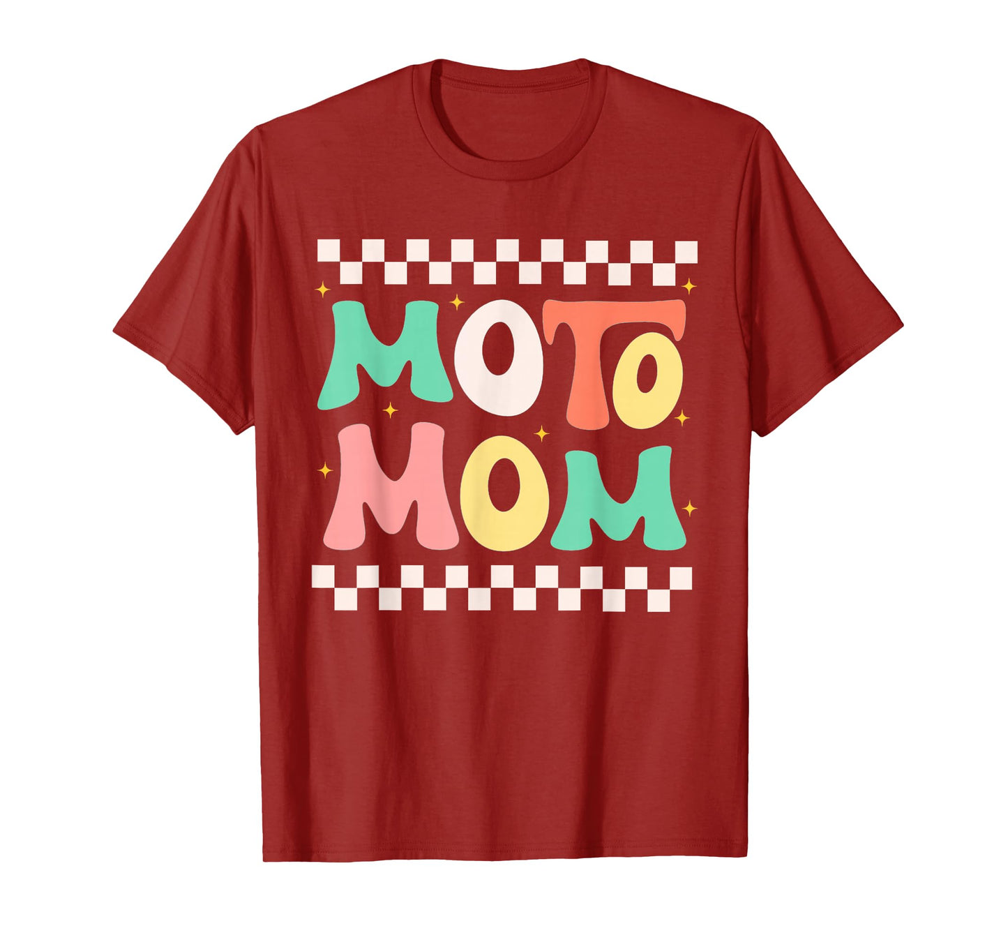 Moto Mom Shirts For Women Dirt Bike Motocross Racing T-Shirt