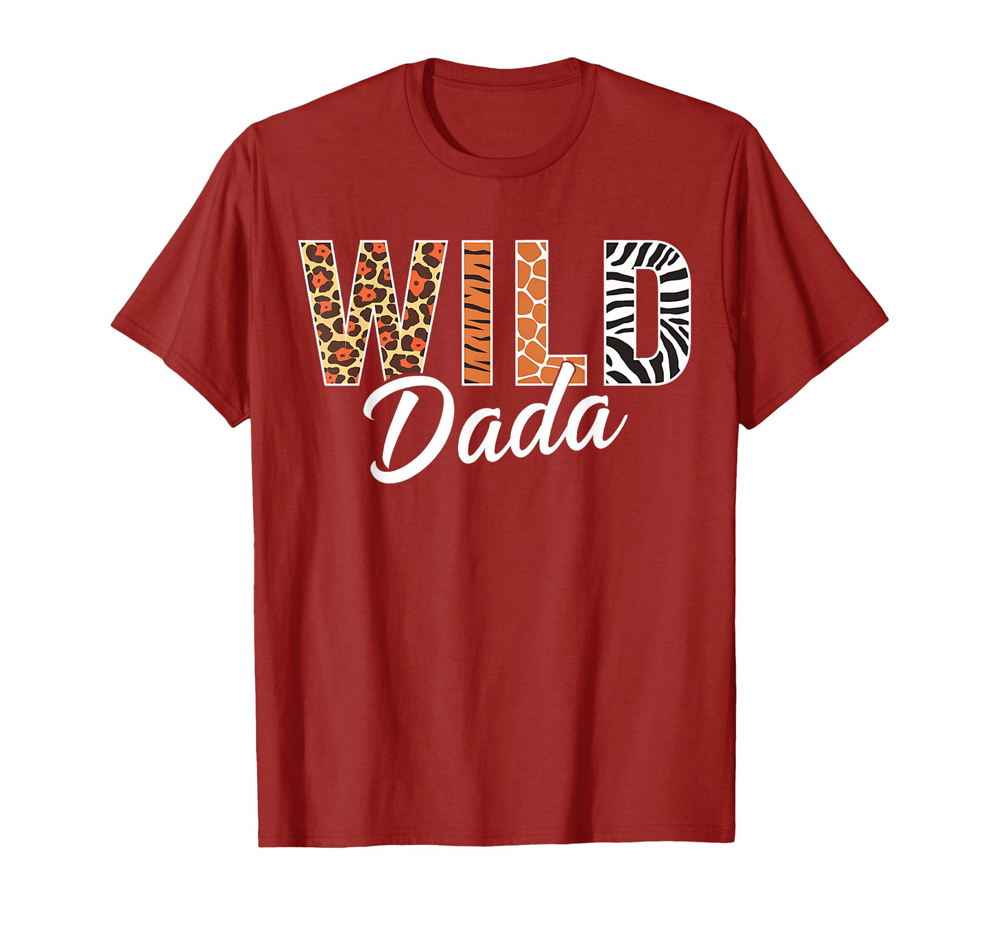 Wild Dada Zoo Born Two be Wild B-day Safari Jungle Animal T-Shirt