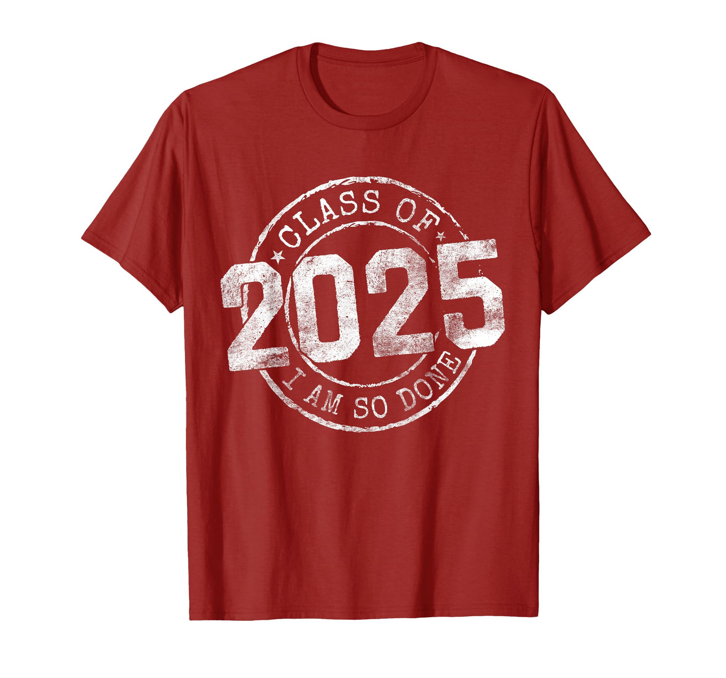 Done Class Of 2025 Senior 2025 Graduation 25 Graduation Gift T-Shirt