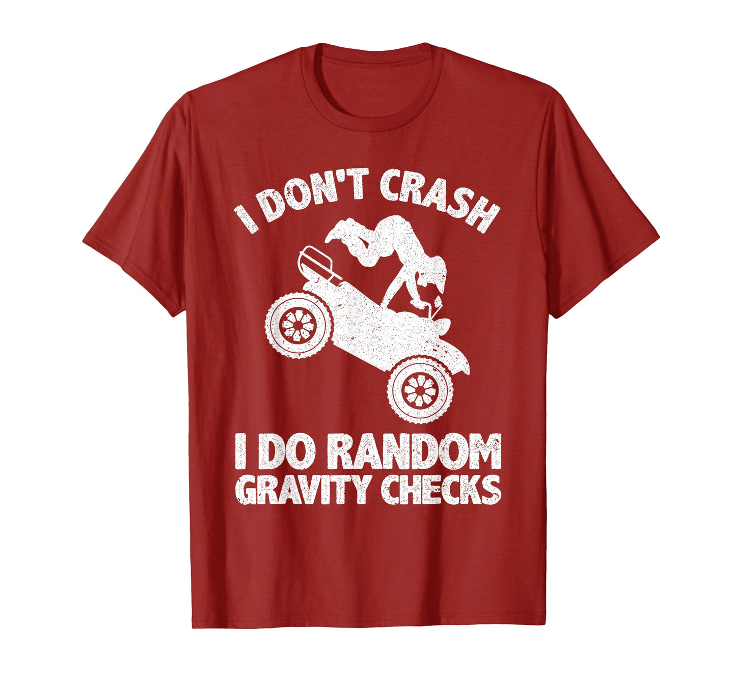 Cool ATV For Men Women 4 Wheeler Quad Racing Offroad Biking T-Shirt