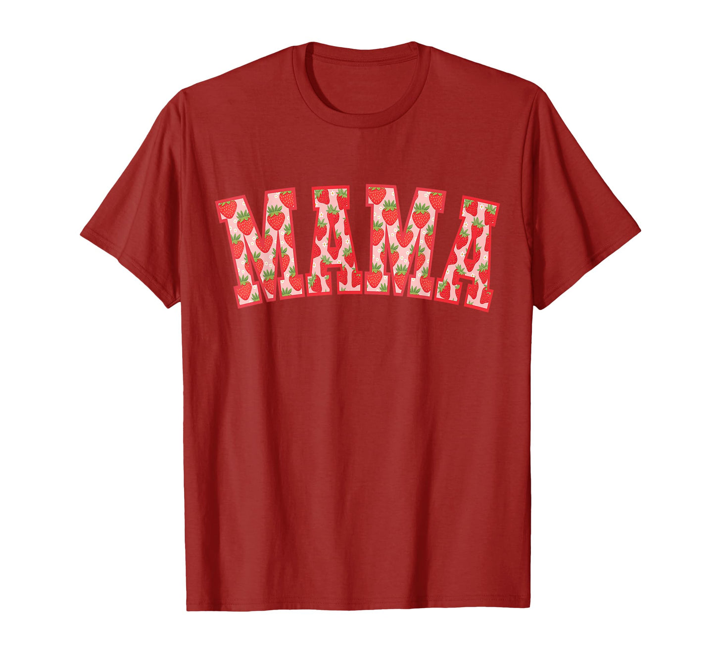 Mama Of The Berry First Birthday Strawberry Family Matching T-Shirt