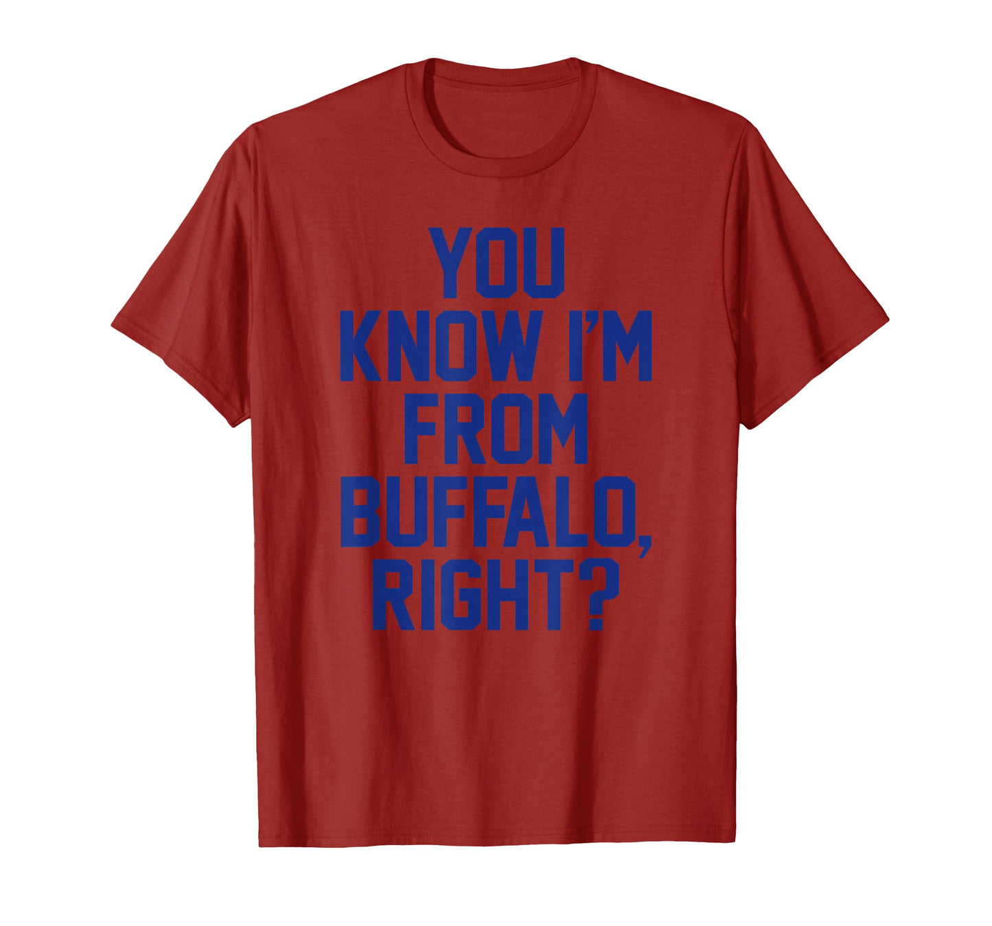 You Know I'm from Buffalo 716 WNY NY New York City Hometown T-Shirt