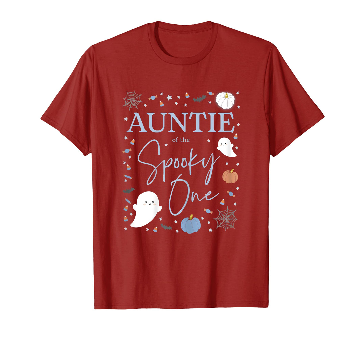 Auntie of the Spooky One First Birthday Boy 1st Halloween T-Shirt