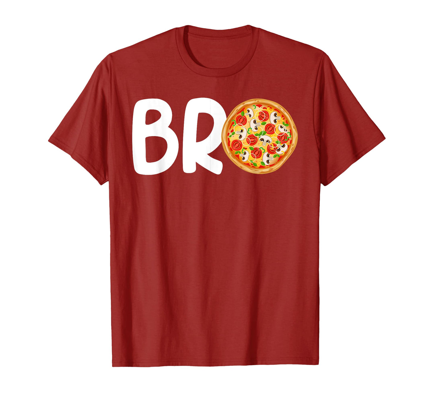 Brother Birthday Pizza 1st Birthday Pizza Family Matching T-Shirt