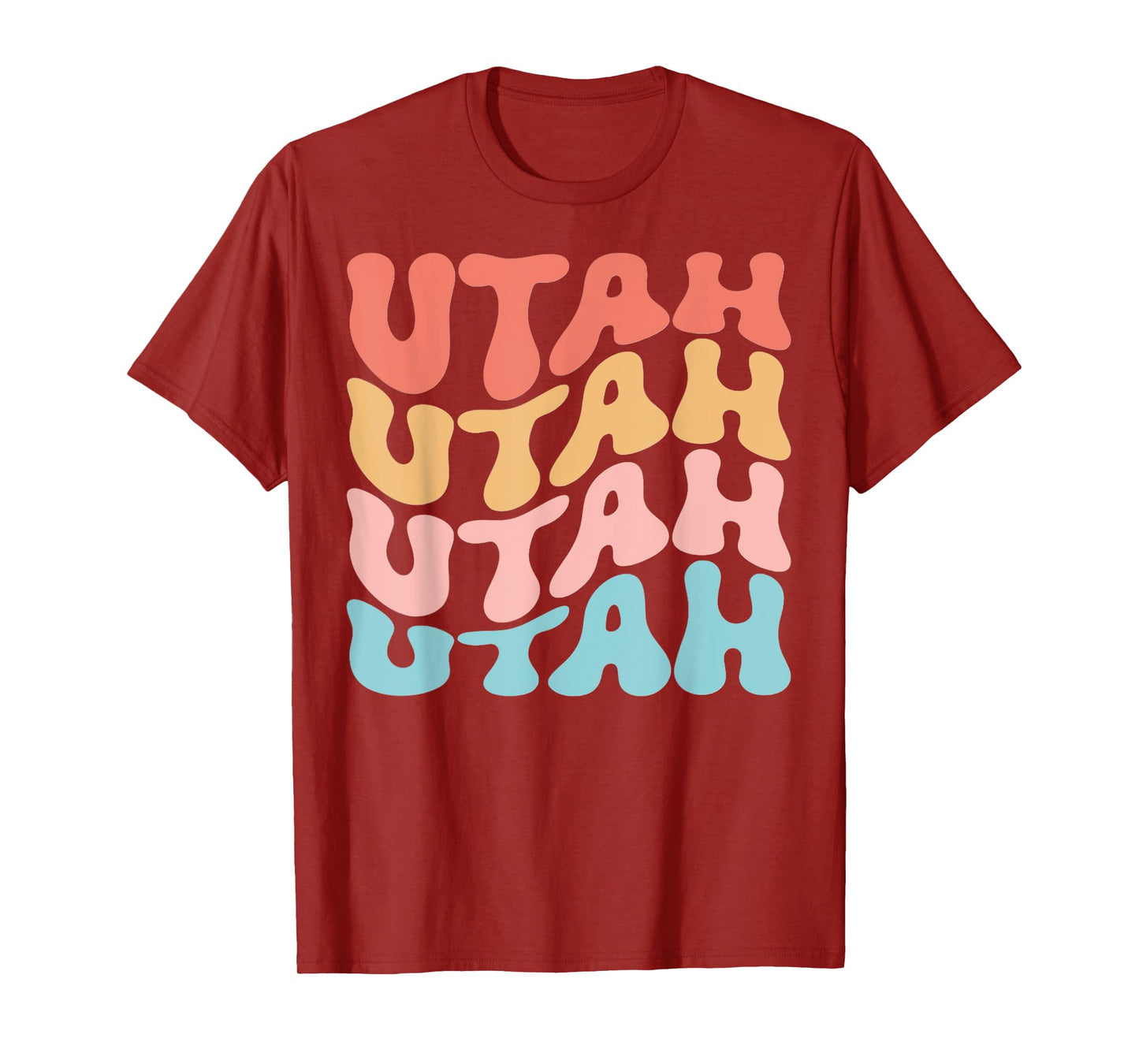 Funny Cute Retro Graphic Men Women & Kids Utah T-Shirt