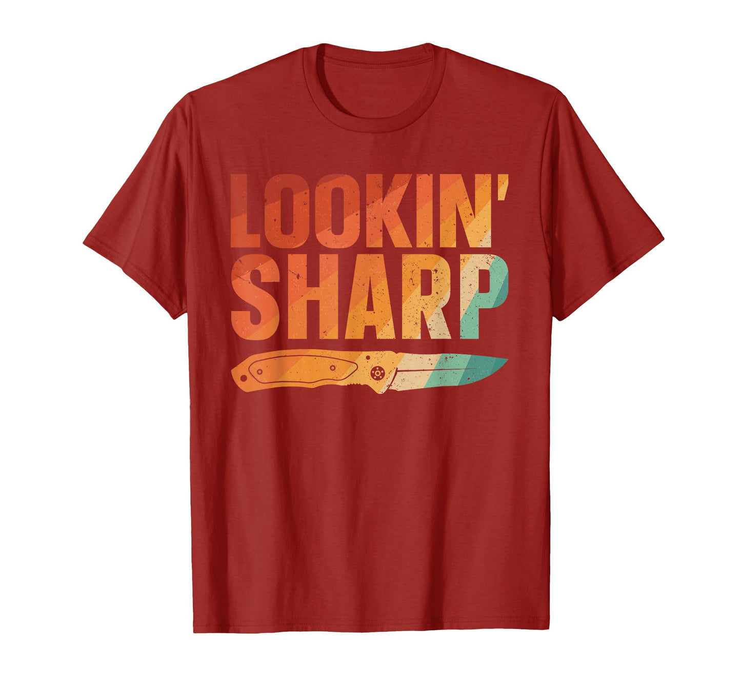 Pocket Knife Art For Men Women Knife Lover Knife Collector T-Shirt
