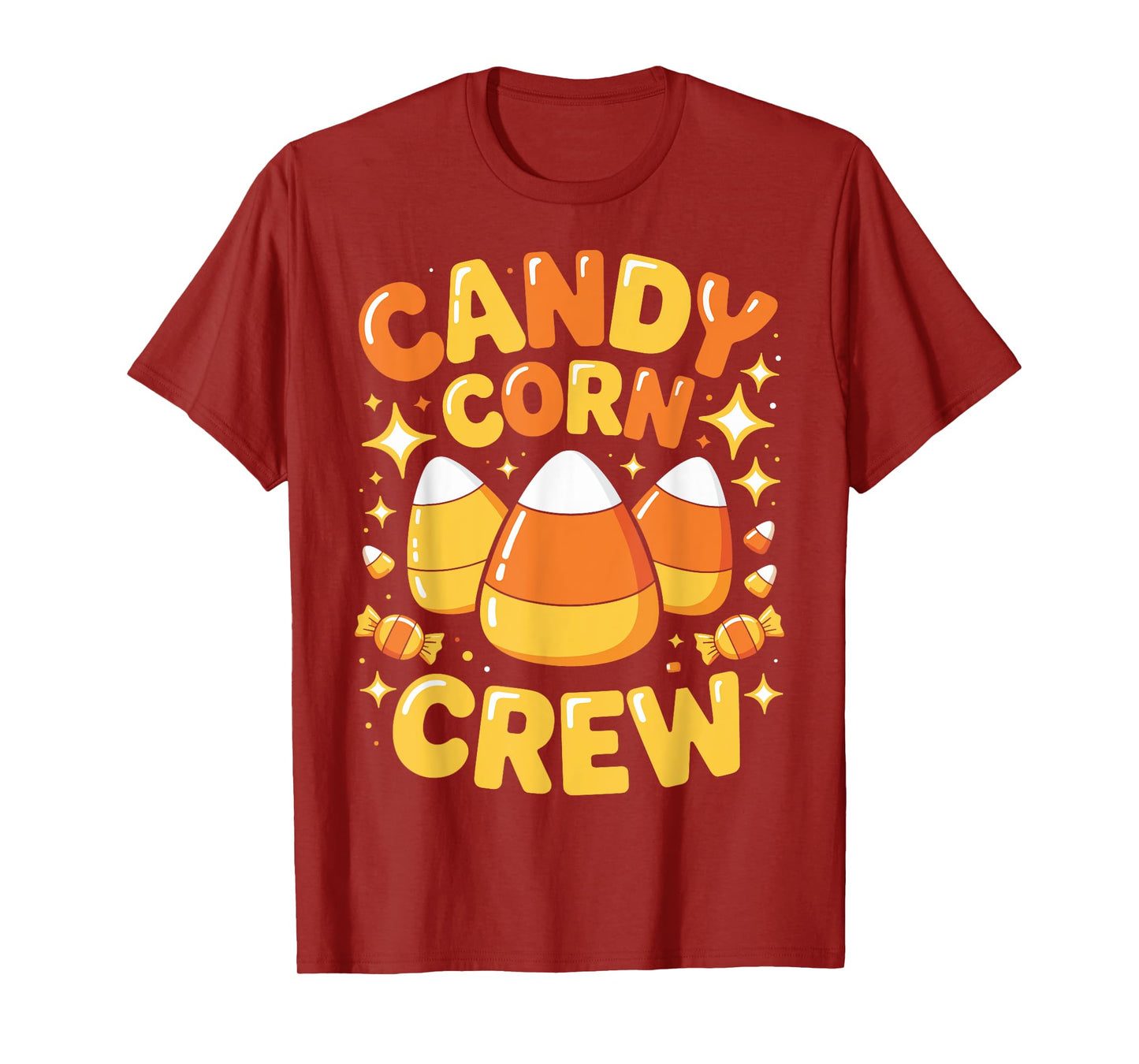 Candy Corn Crew - Halloween Costume Men Women T-Shirt