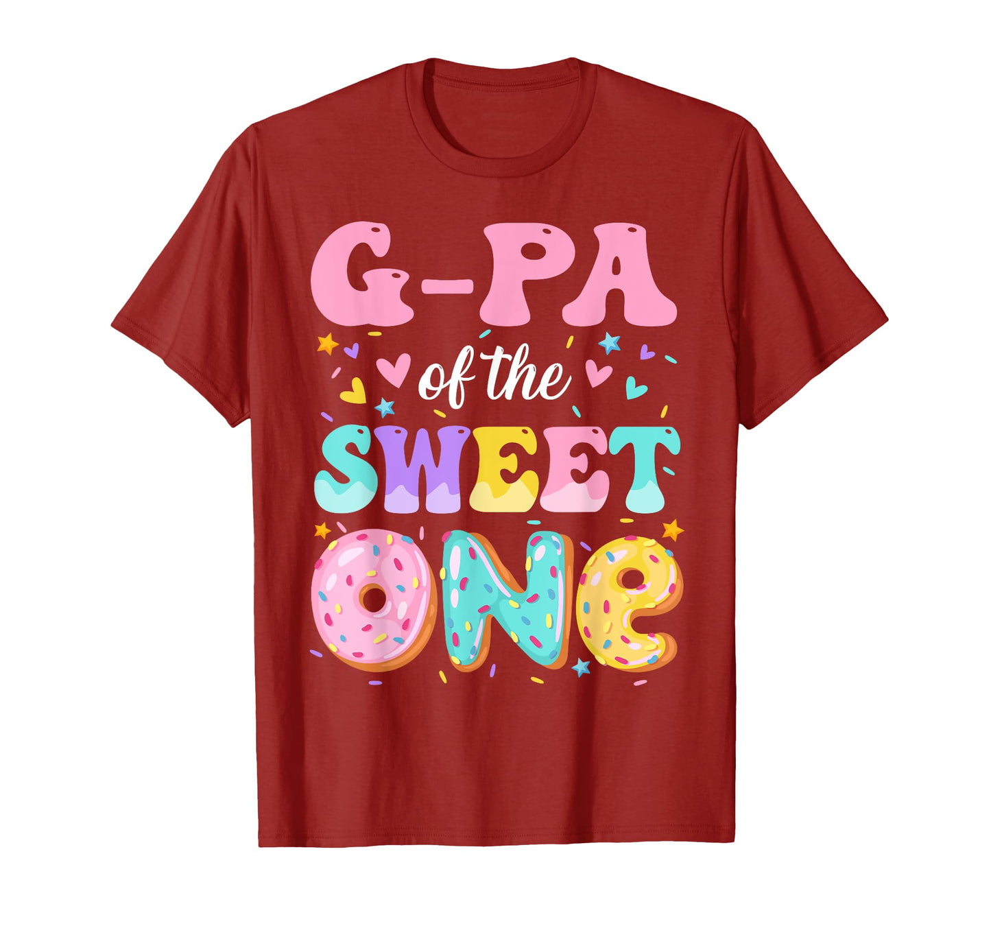 G-Pa Of The Sweet One 1st Birthday Donut Bday Party T-Shirt