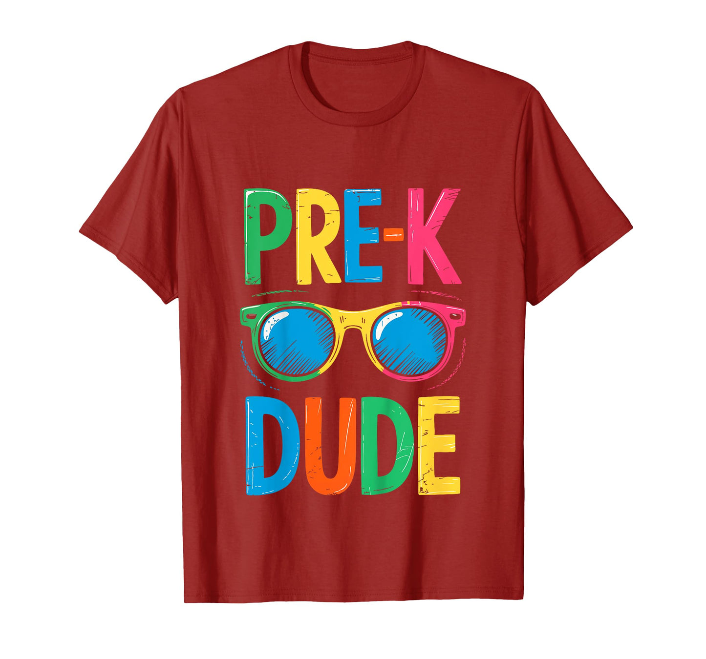 Pre-K Dude Shirt Back to School First Day of Preschool Boy T-Shirt