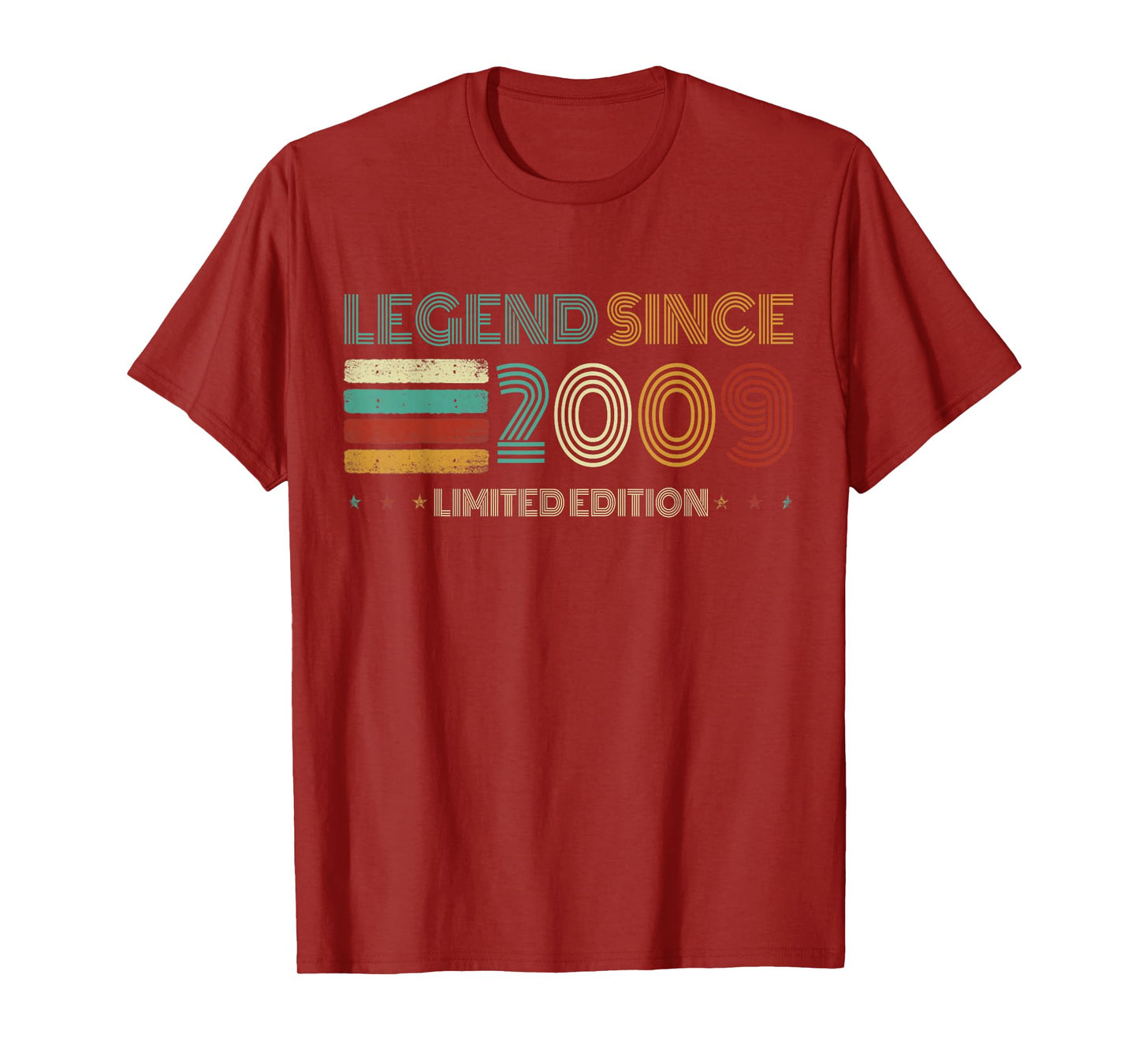 16 Years Old Legend Since 2009 16th Birthday T-Shirt