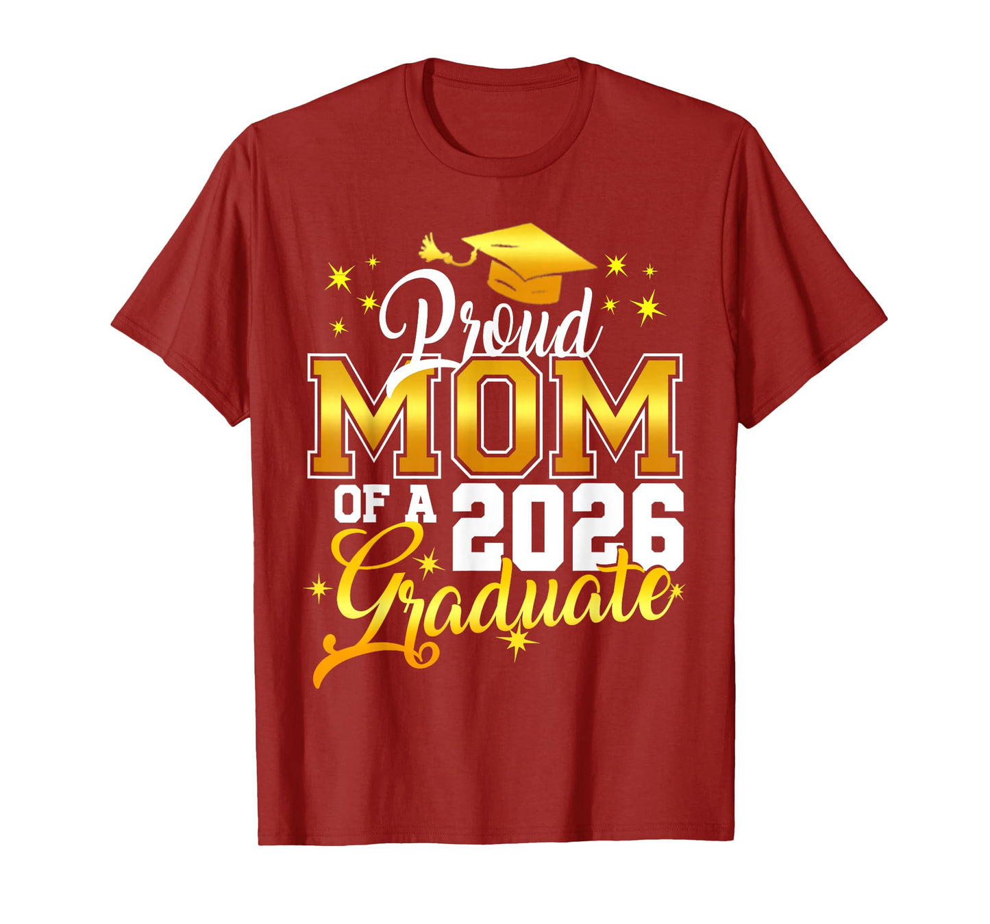 Senior Mom 2026 Graduation Proud mom of a 2026 graduate T-Shirt