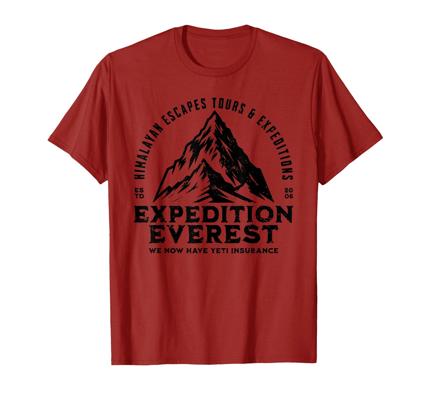 Mountain Lovers, Expedition Everest, Animal Theme Park Trip T-Shirt