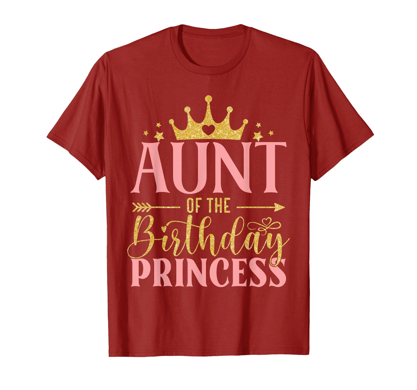Birthday For Girl Outfit Aunt Of The Birthday Princess T-Shirt