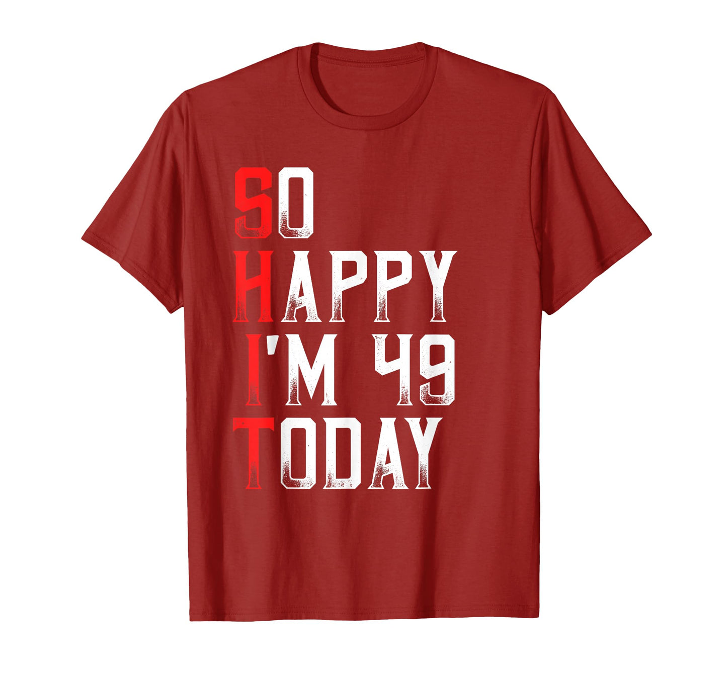 Sarcastic 49 Years Old Born In 1971 Funny 49th Birthday Gift T-Shirt