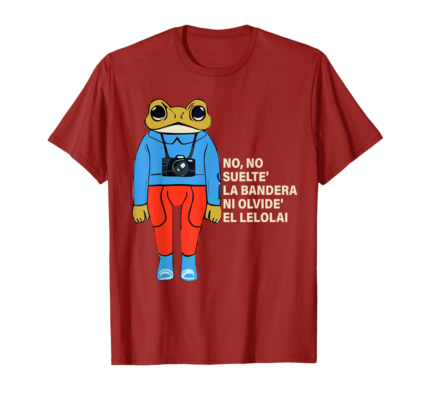 Retro DeBi Frog TiRAR Funny MaS FOToS For Men Women T-Shirt