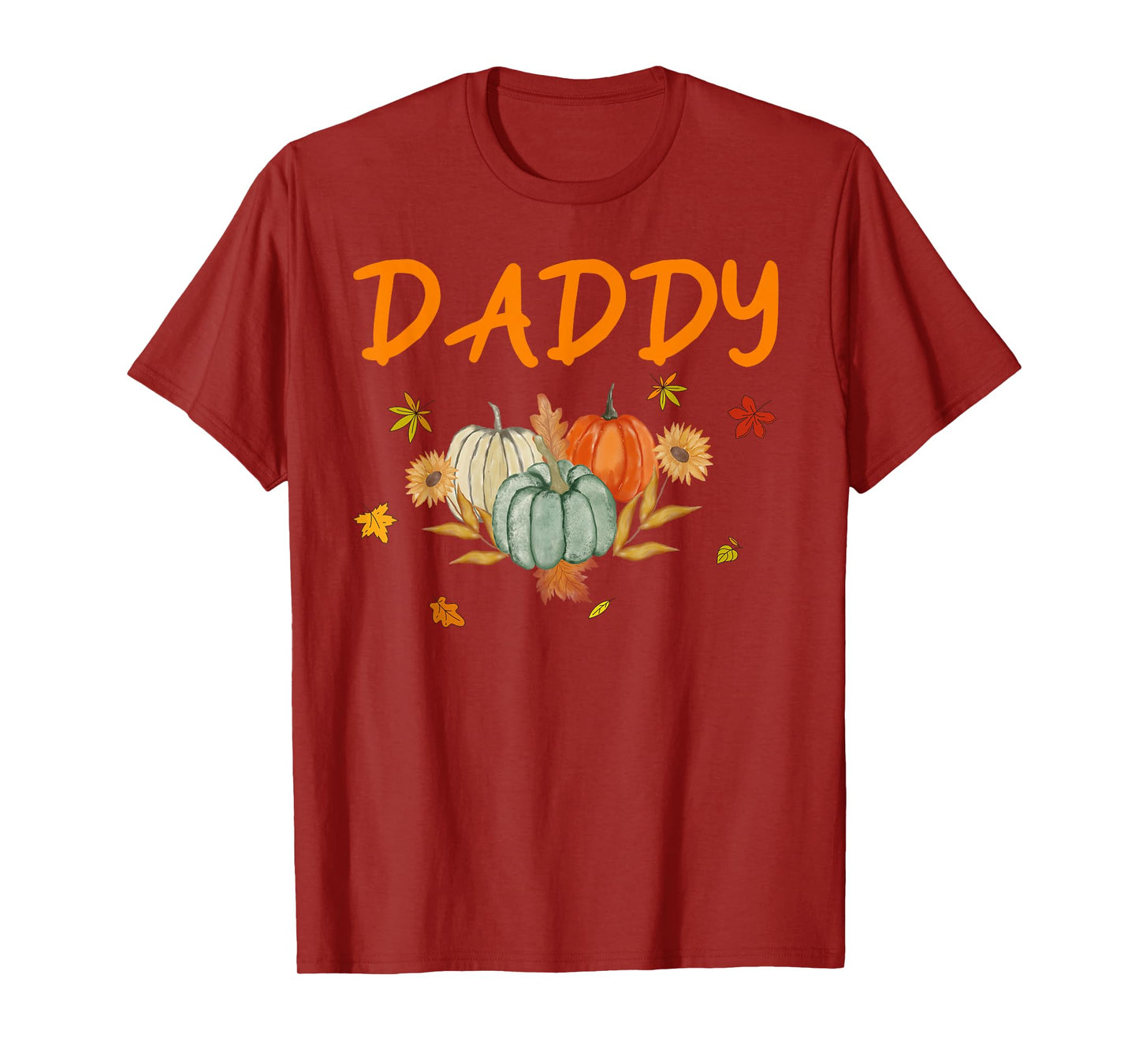 Daddy Birthday Pumpkin 1st Birthday Matching Family Party T-Shirt