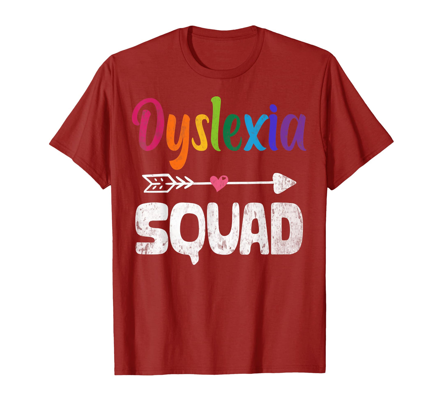 Dyslexia Awareness Month Dyslexia Teacher Therapist T-Shirt