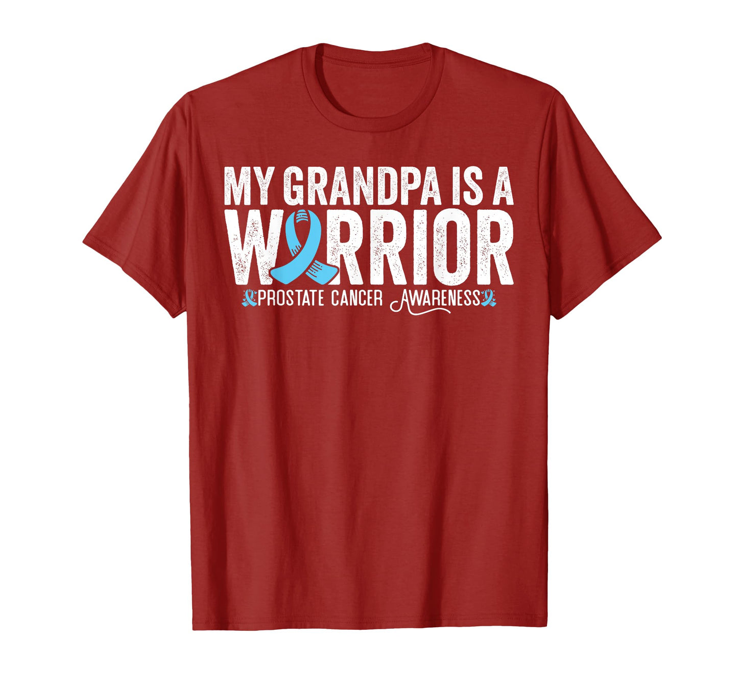 My Grandpa Is A Warrior Prostate Cancer Awareness T-Shirt