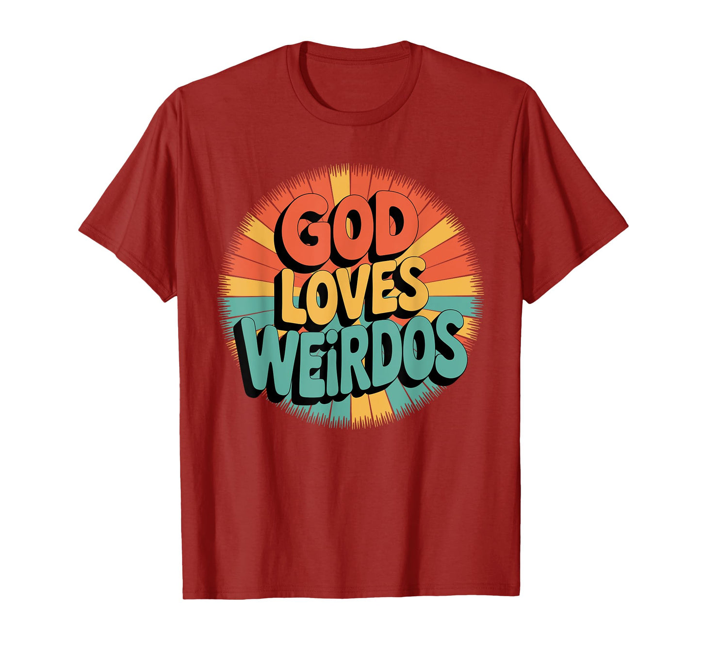 Vintage God Love Weirdos T-Shirt