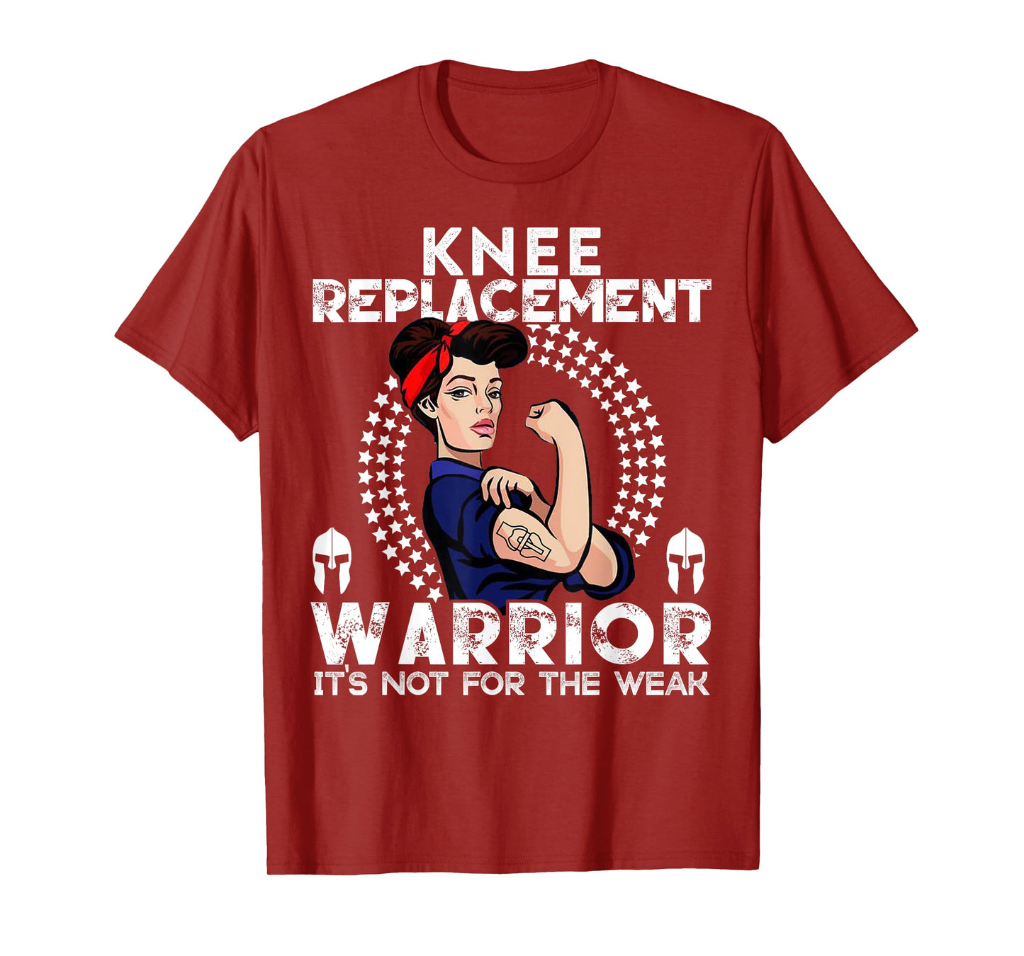 Knee Replacement women Tshirt Warrior Awareness Gift T-Shirt