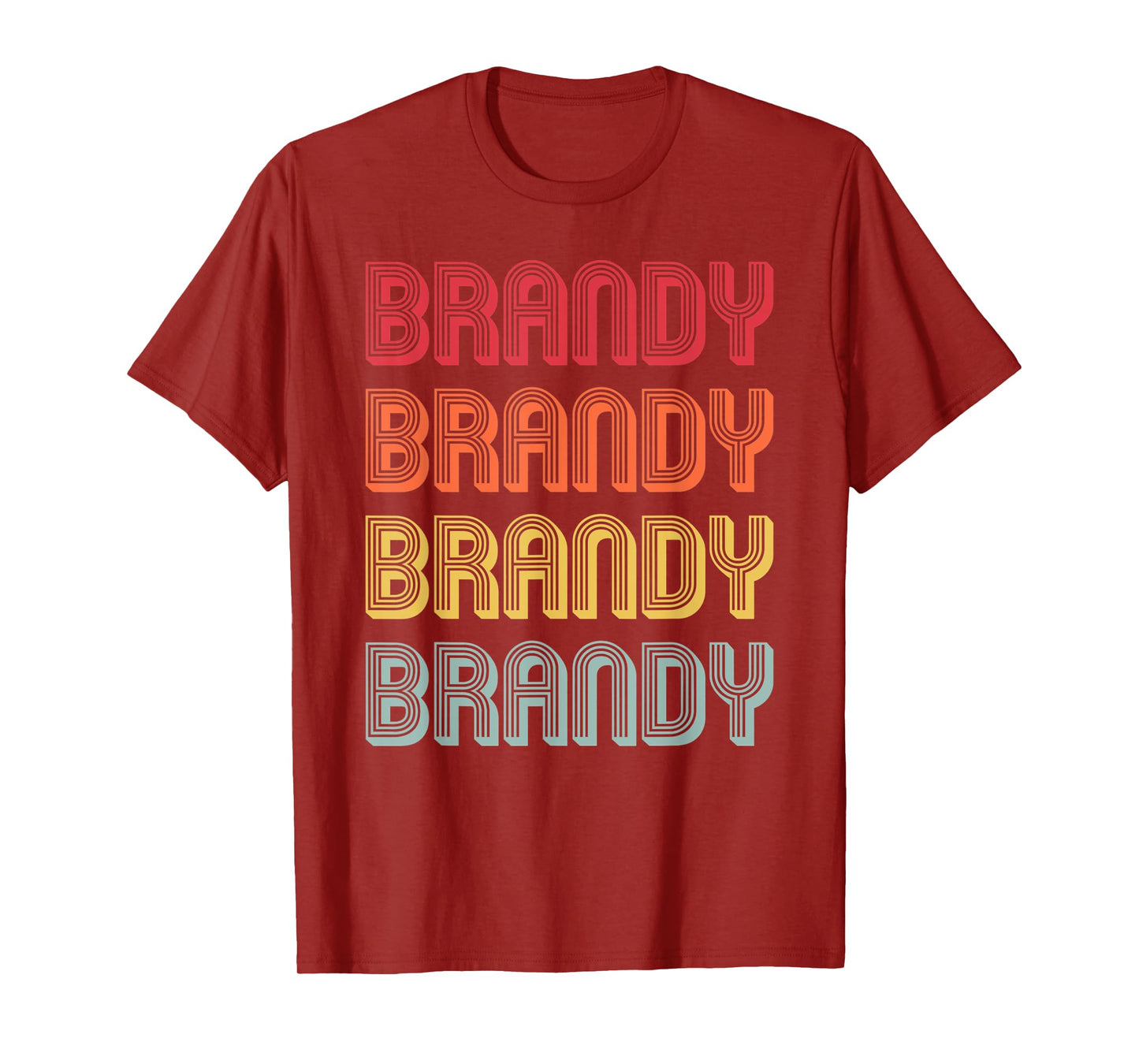 BRANDY Gift Name Personalized Retro Vintage 80s 90s Birthday T-Shirt