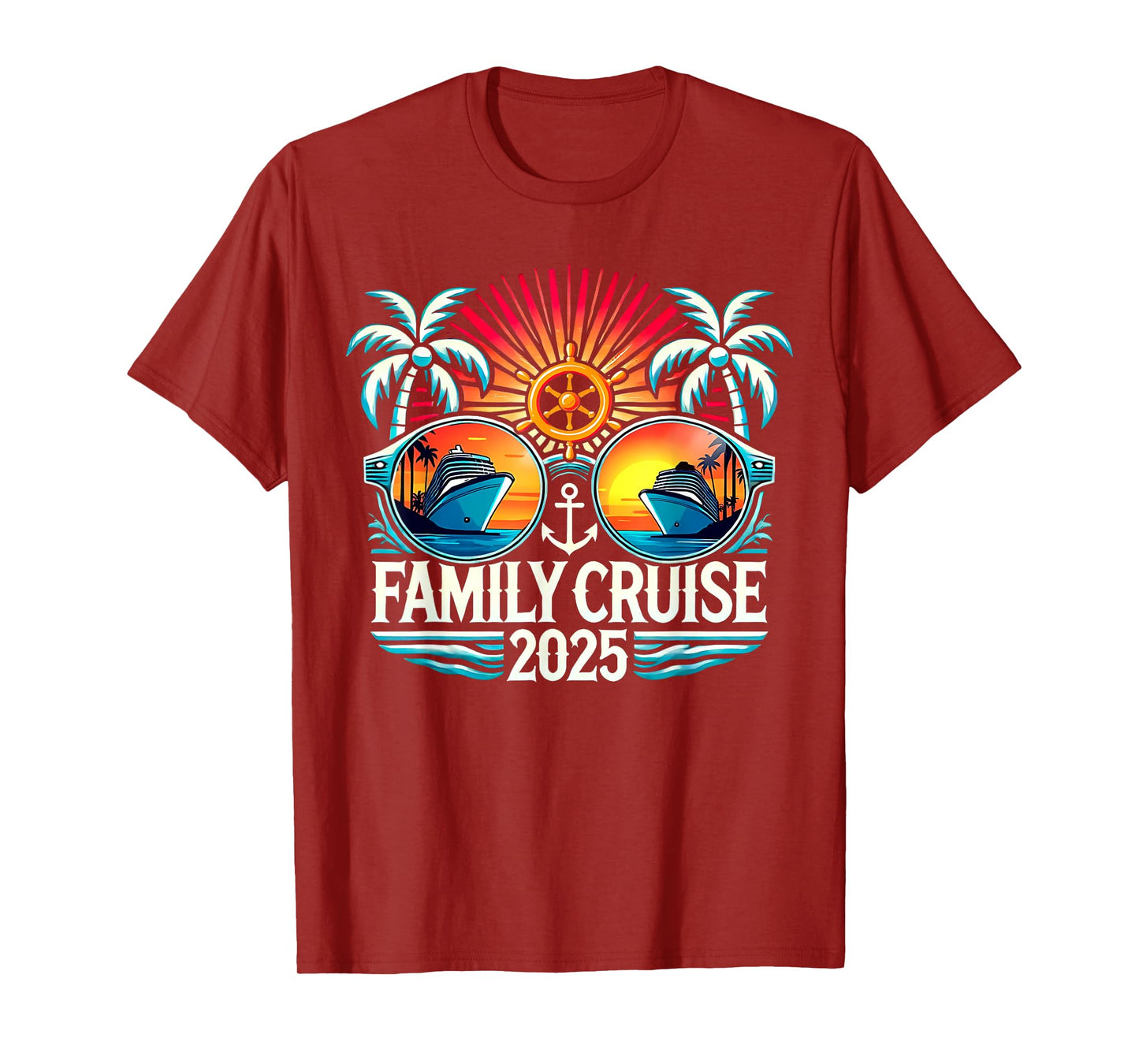 Family Cruise 2025 Matching Vacation for Family Cruise Squad T-Shirt