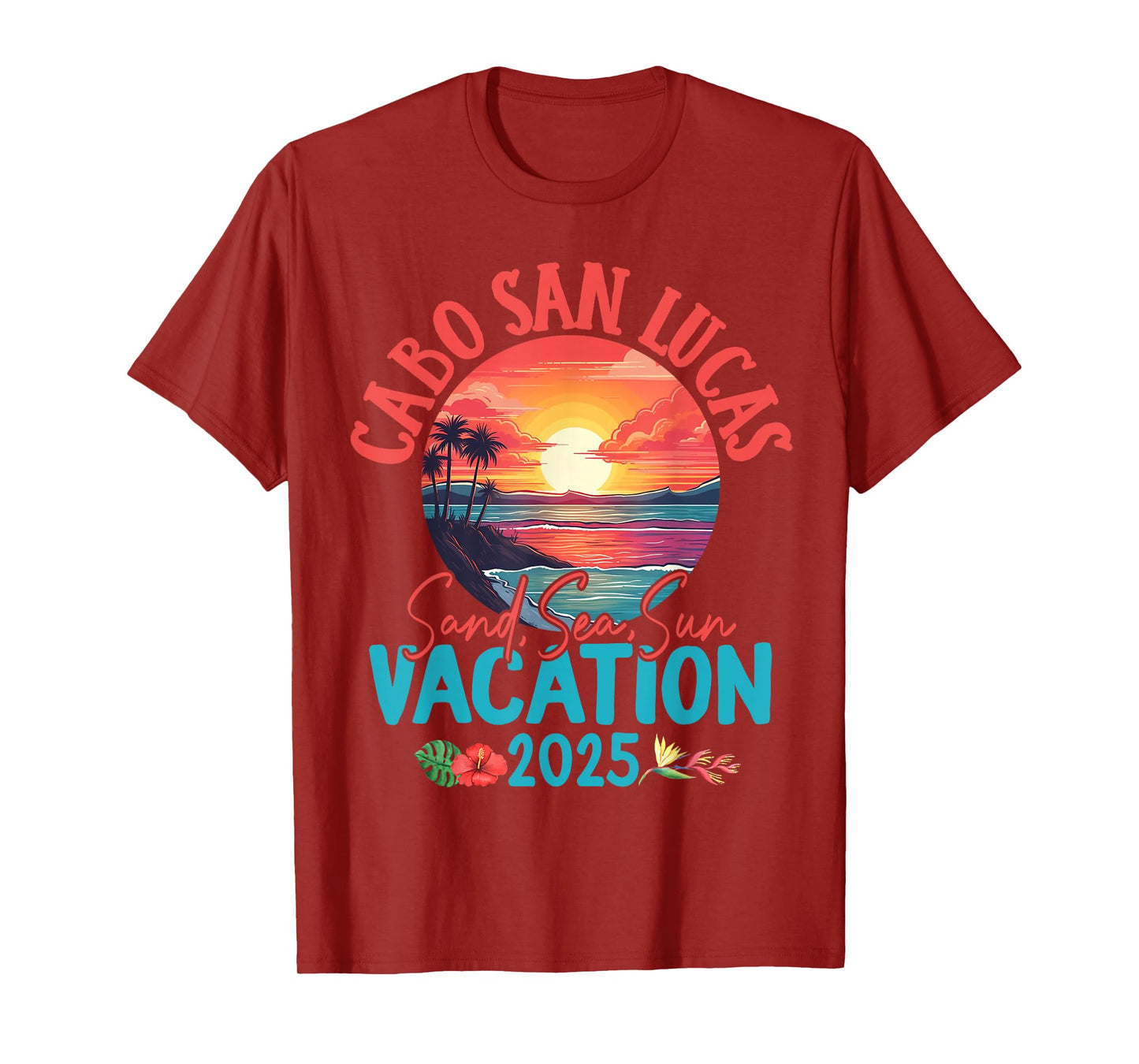 Cabo San Lucas Mexico Vacation 2025 Souvenir Matching Family T-Shirt