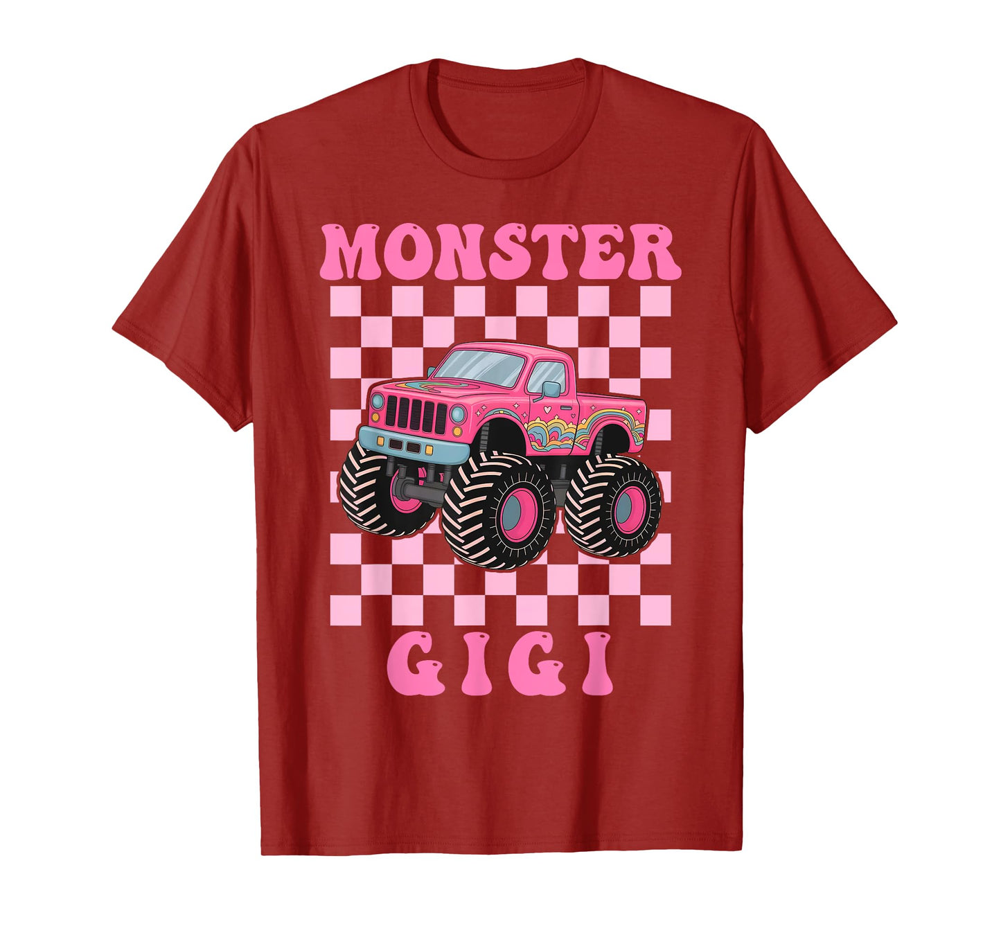 Monster Truck Gigi Family Matching Monster Truck Lovers T-Shirt
