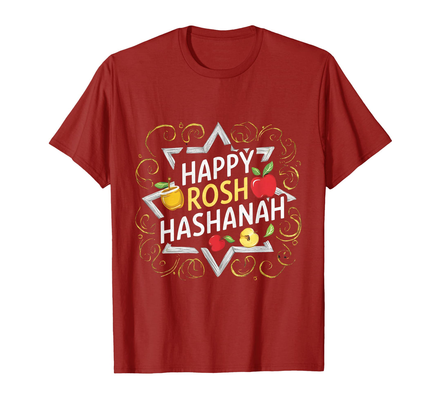Happy Rosh Hashanah Festive Jewish Celebration Rosh Hashana T-Shirt