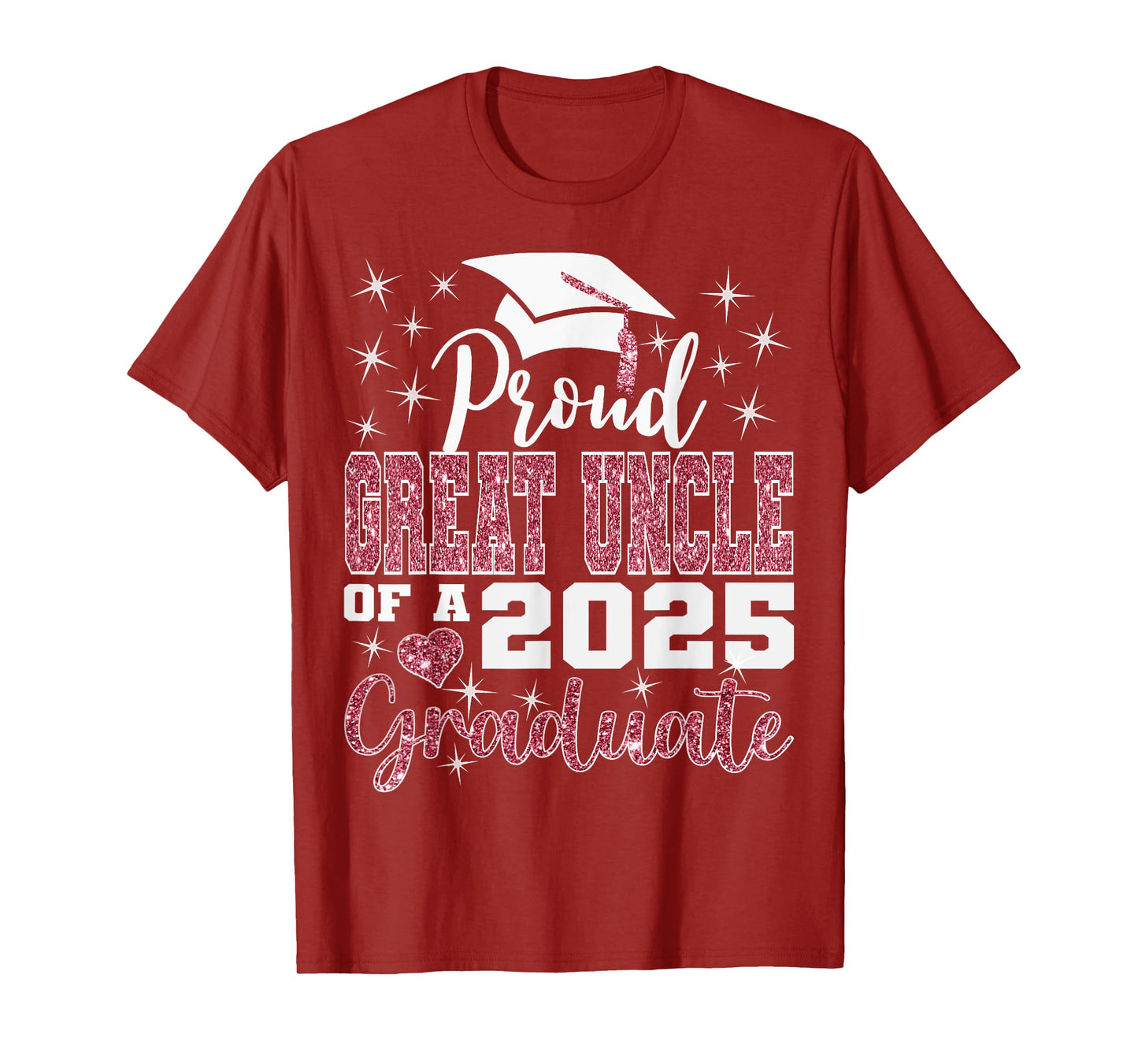 Proud Great Uncle of 2025 College Graduate Family T-Shirt