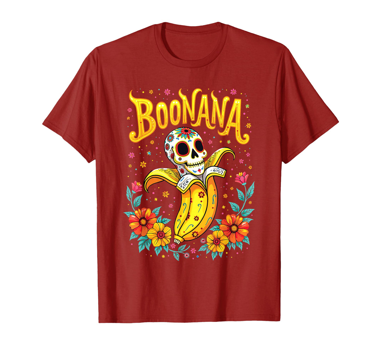 Boonana Ghost Banana Halloween Outfit for Adults & Kids T-Shirt