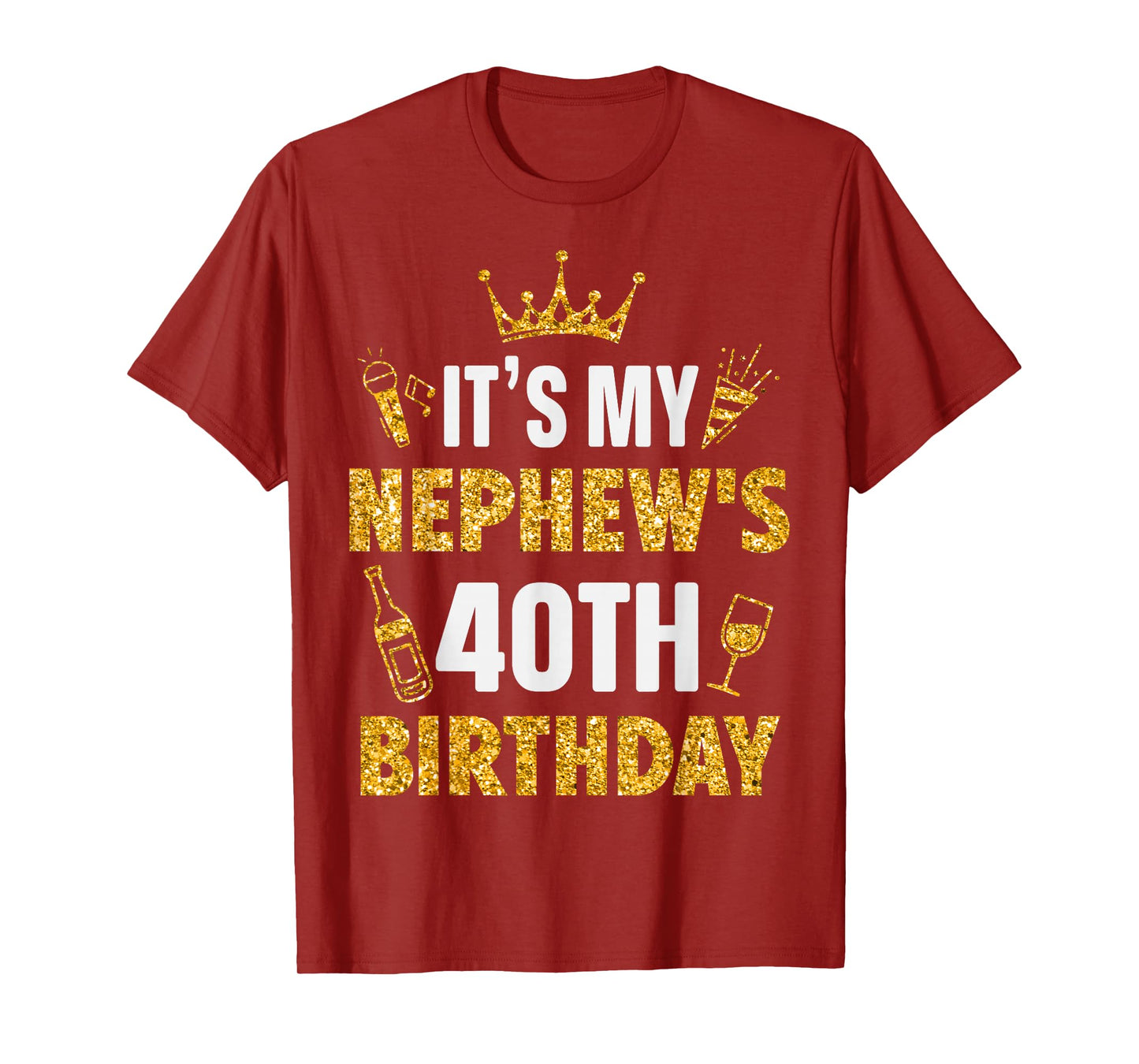 Nephew It's My Nephew's 40th Birthday 1985 40 Years Old T-Shirt