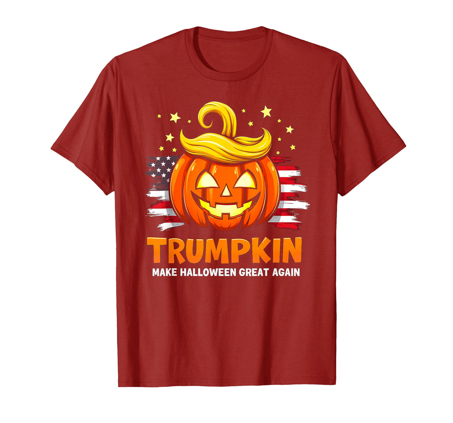 Trumpkin Make Halloween Great Again Funny Trumpkin Pumpkin T-Shirt
