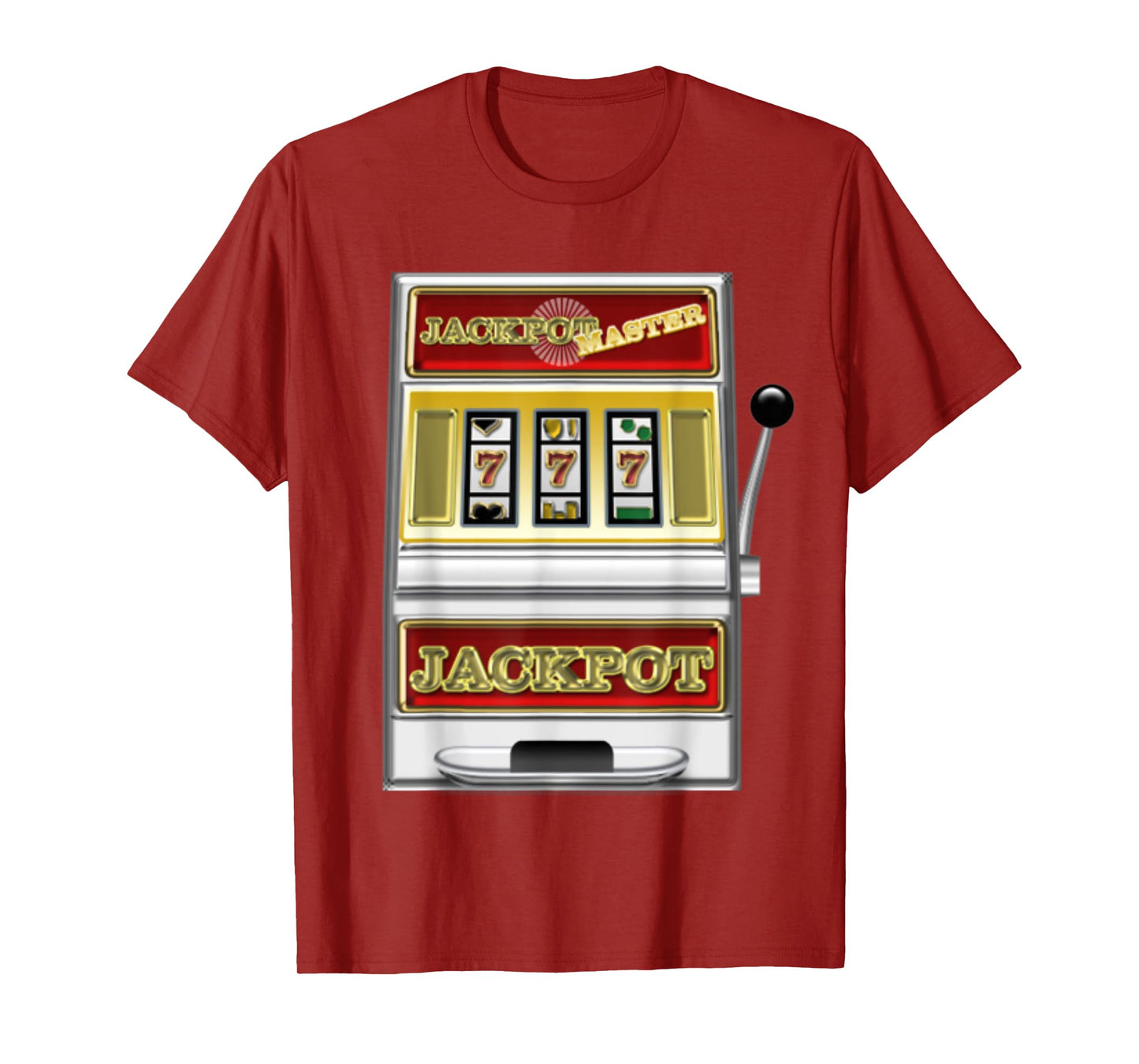 Jackpot", your a Slot Machine, no hassle costume tshirt! T-Shirt
