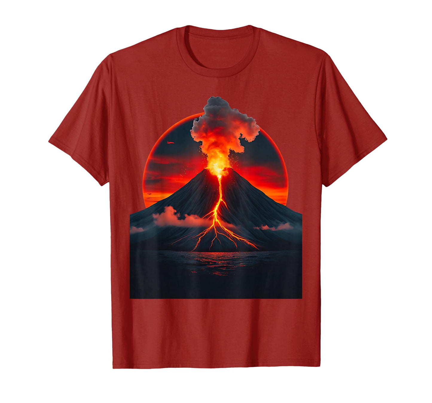 Cool erupting volcano costume for boys and girls T-Shirt