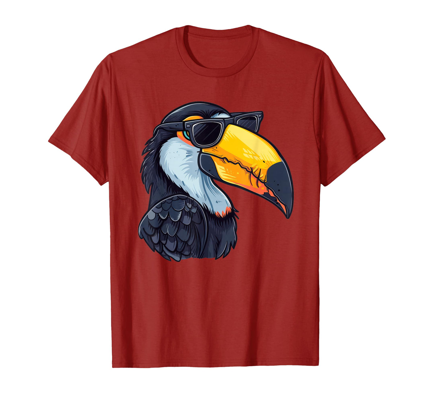 Ätoucan. Toucan Sunglasses Tucan T-Shirt, Small, Black