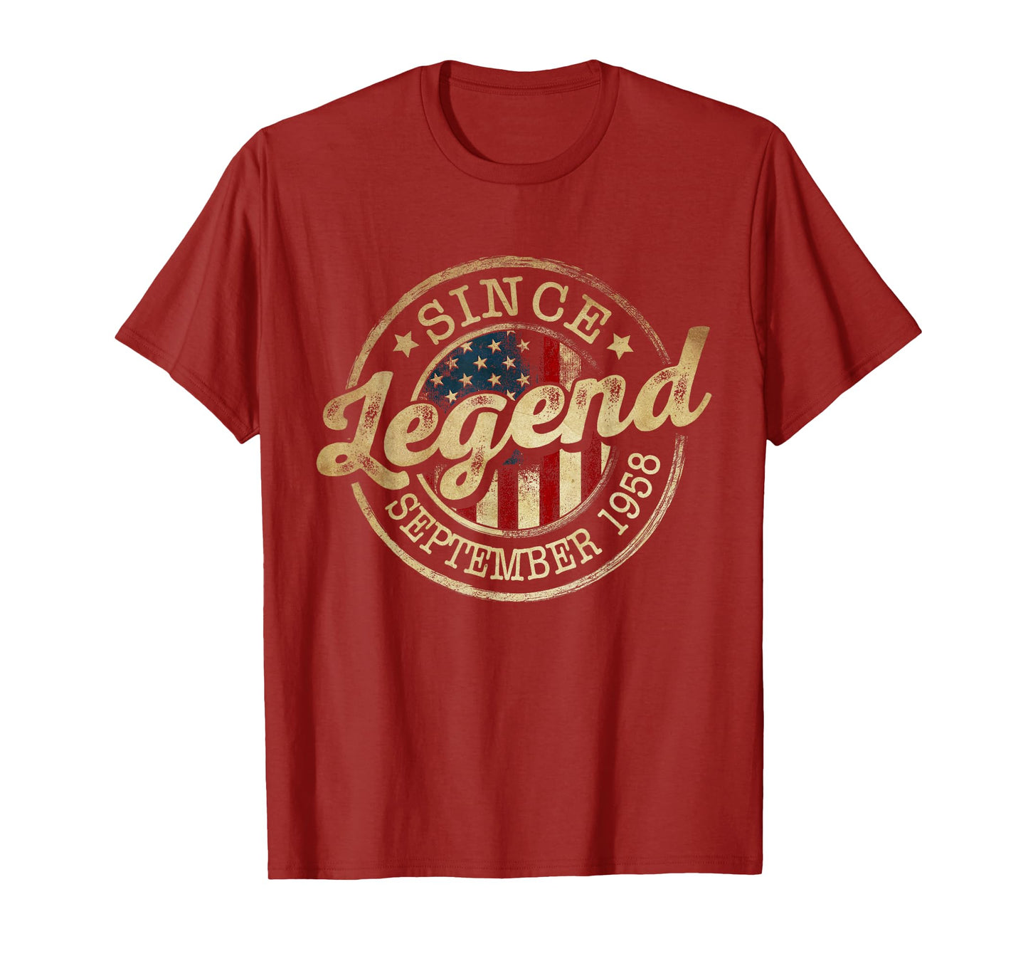 Legend Since September 1958 Vintage 67th Birthday Classic T-Shirt