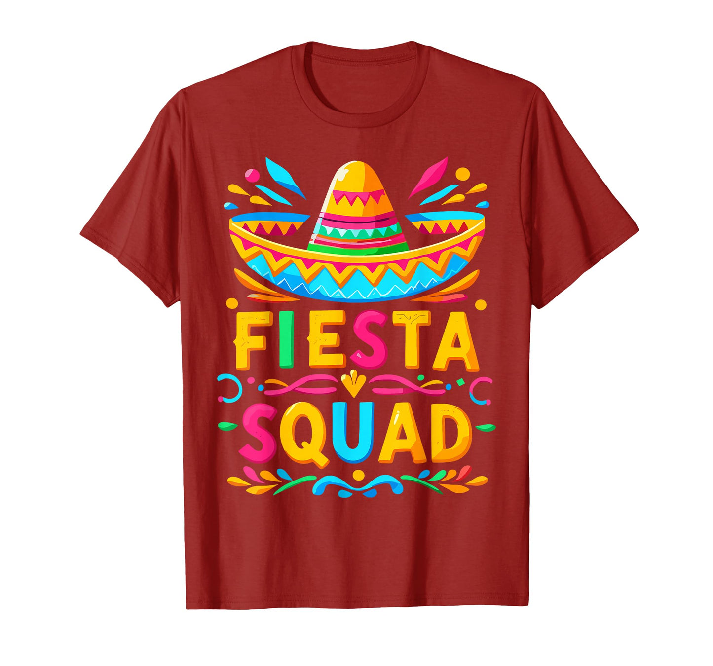 Fiesta Squad Family Matching Cinco de Mayo T-Shirt
