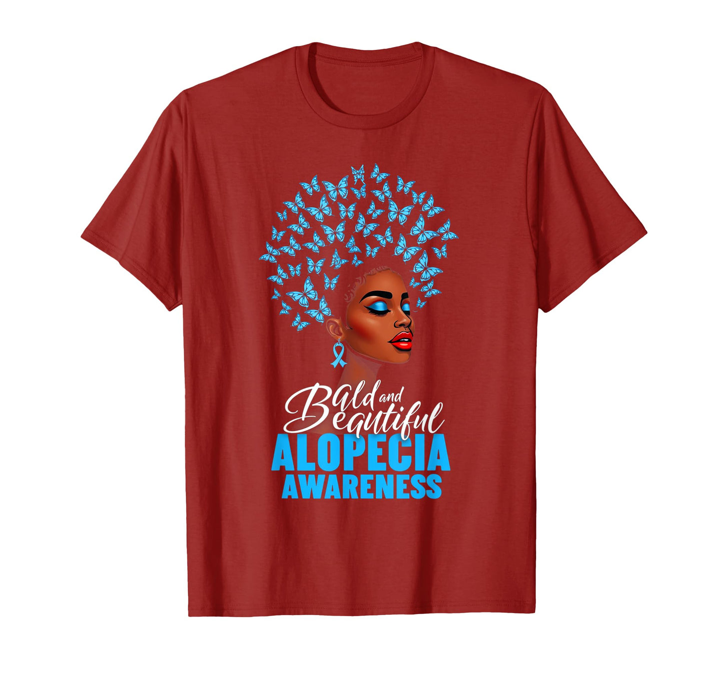 Alopecia Hair Loss Alopecia Areata Awareness T-Shirt