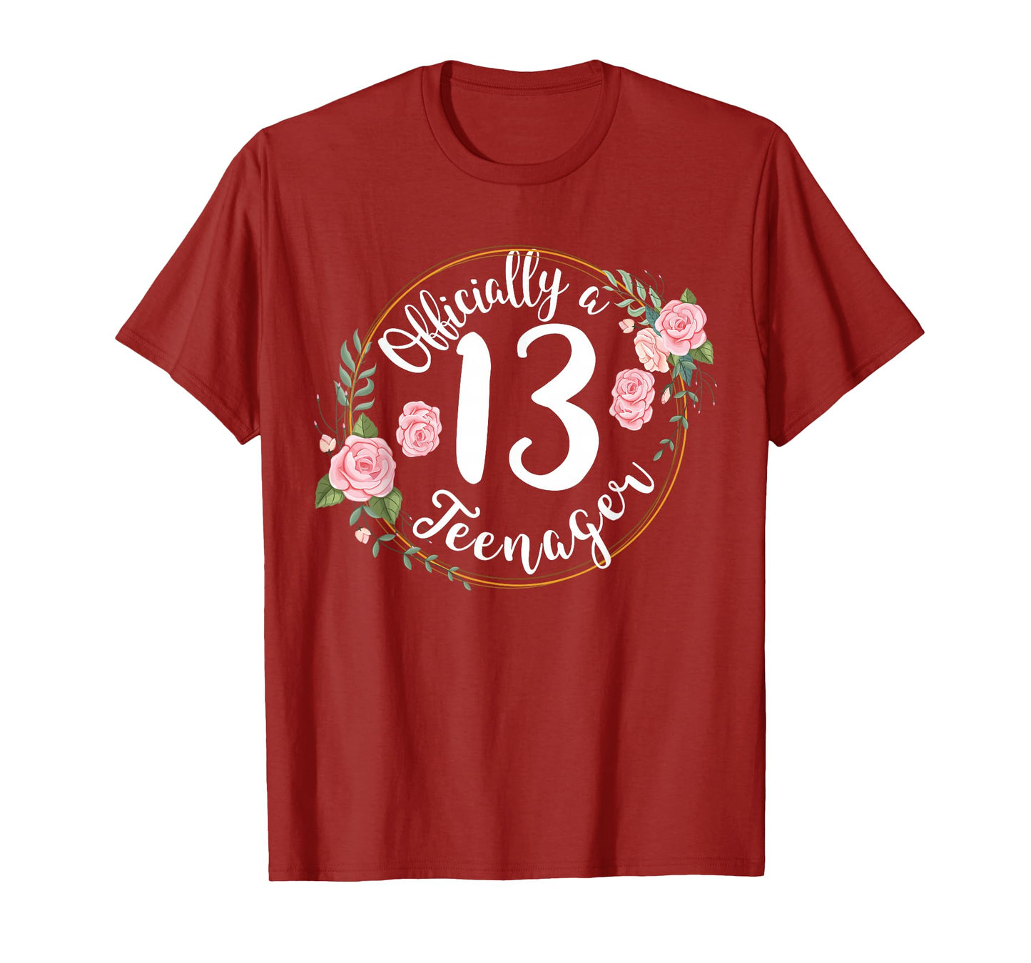 13th birthday official teenager teen girls 13 years old T-Shirt