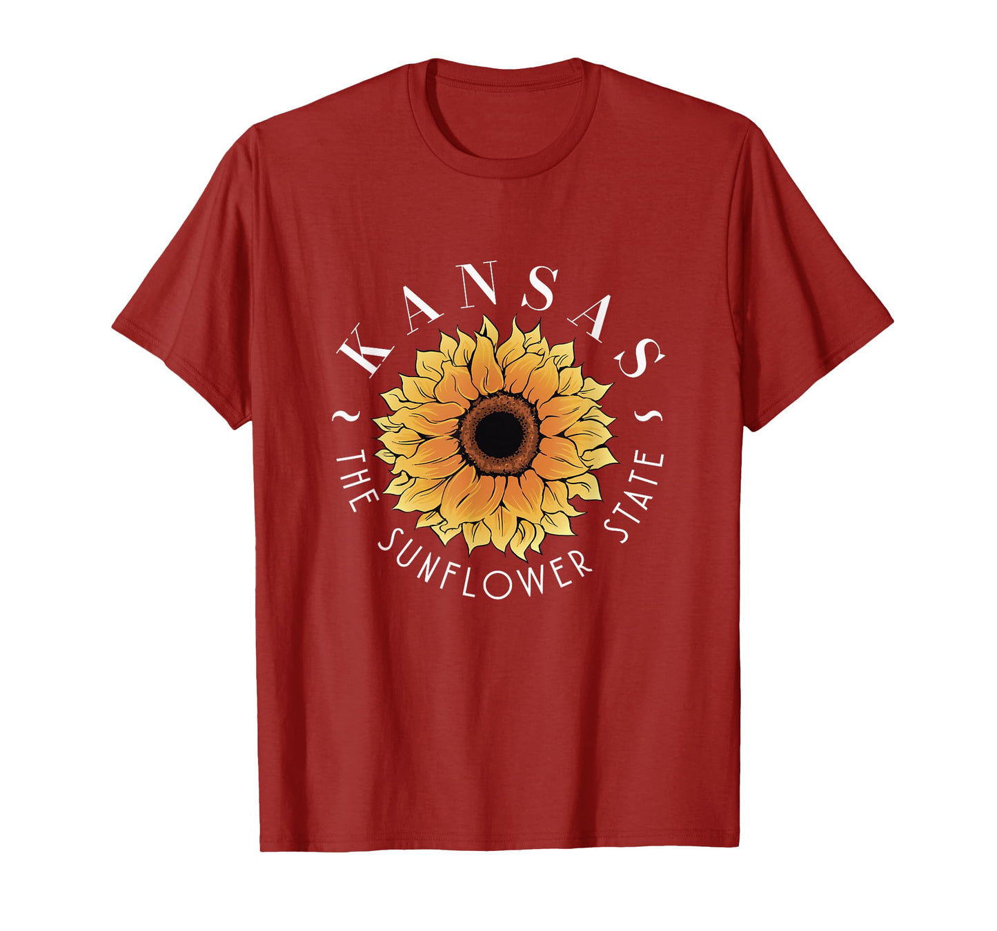 Kansas The Sunflower State | America USA | Kansasian T-Shirt