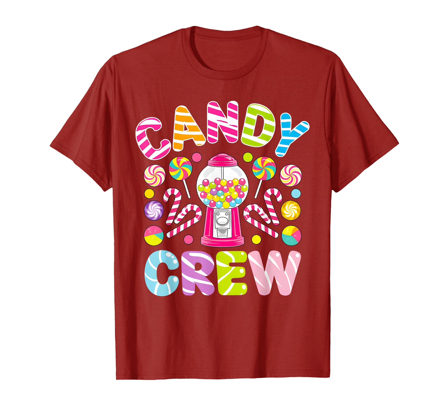 Groovy Candy Crew Sweetie Candy Squad Candy Birthday Party T-Shirt