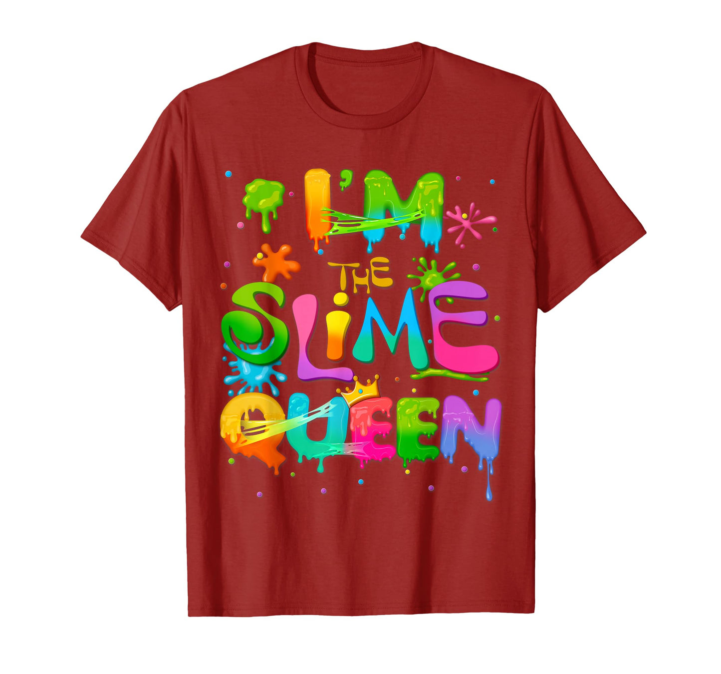Im The Slime Queen Birthday Group Family Matching Party T-Shirt