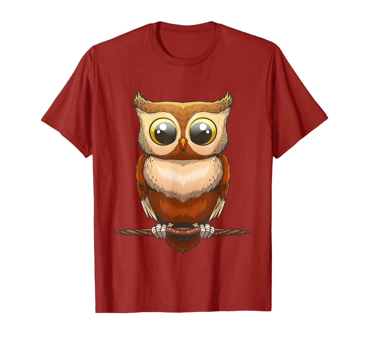 Cute Owl Art For Men Women Kids Boys Girls Owl Lovers T-Shirt