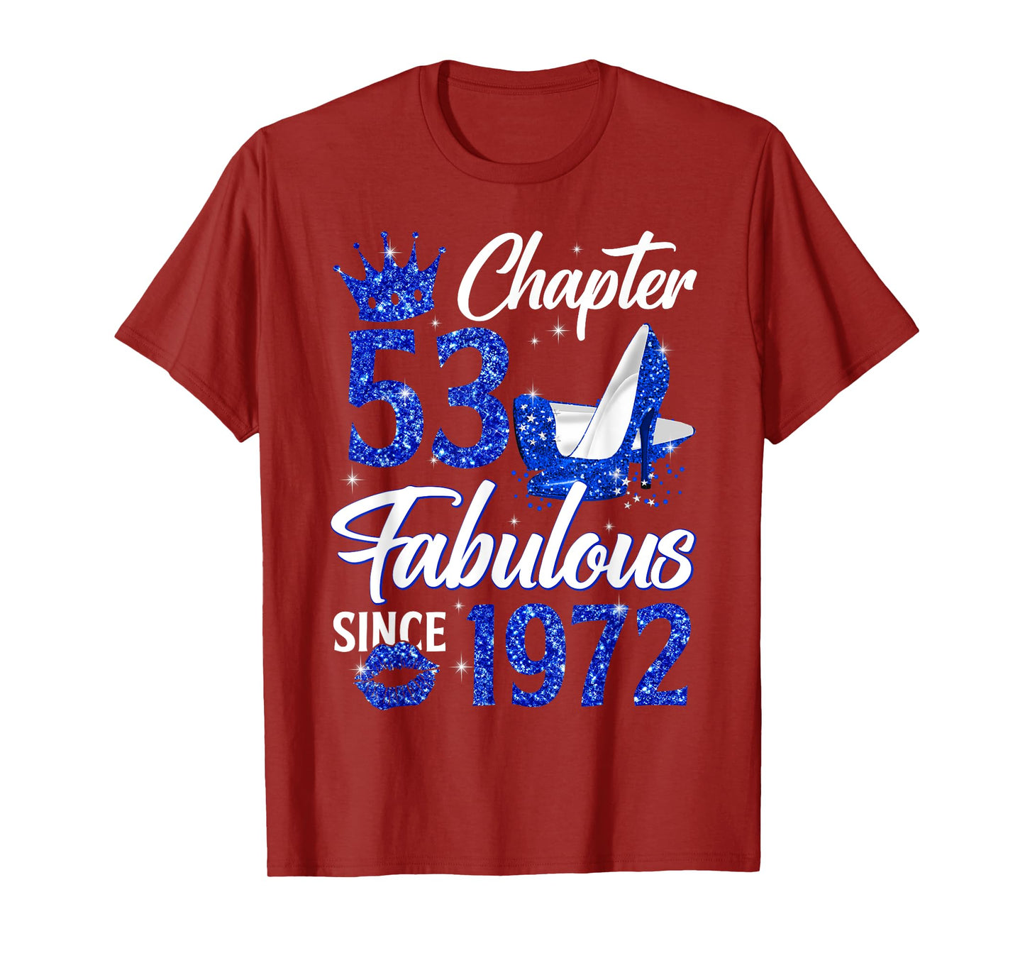 Chapter 53 Fabulous Since 1972 53rd Leopard Birthday Queen T-Shirt