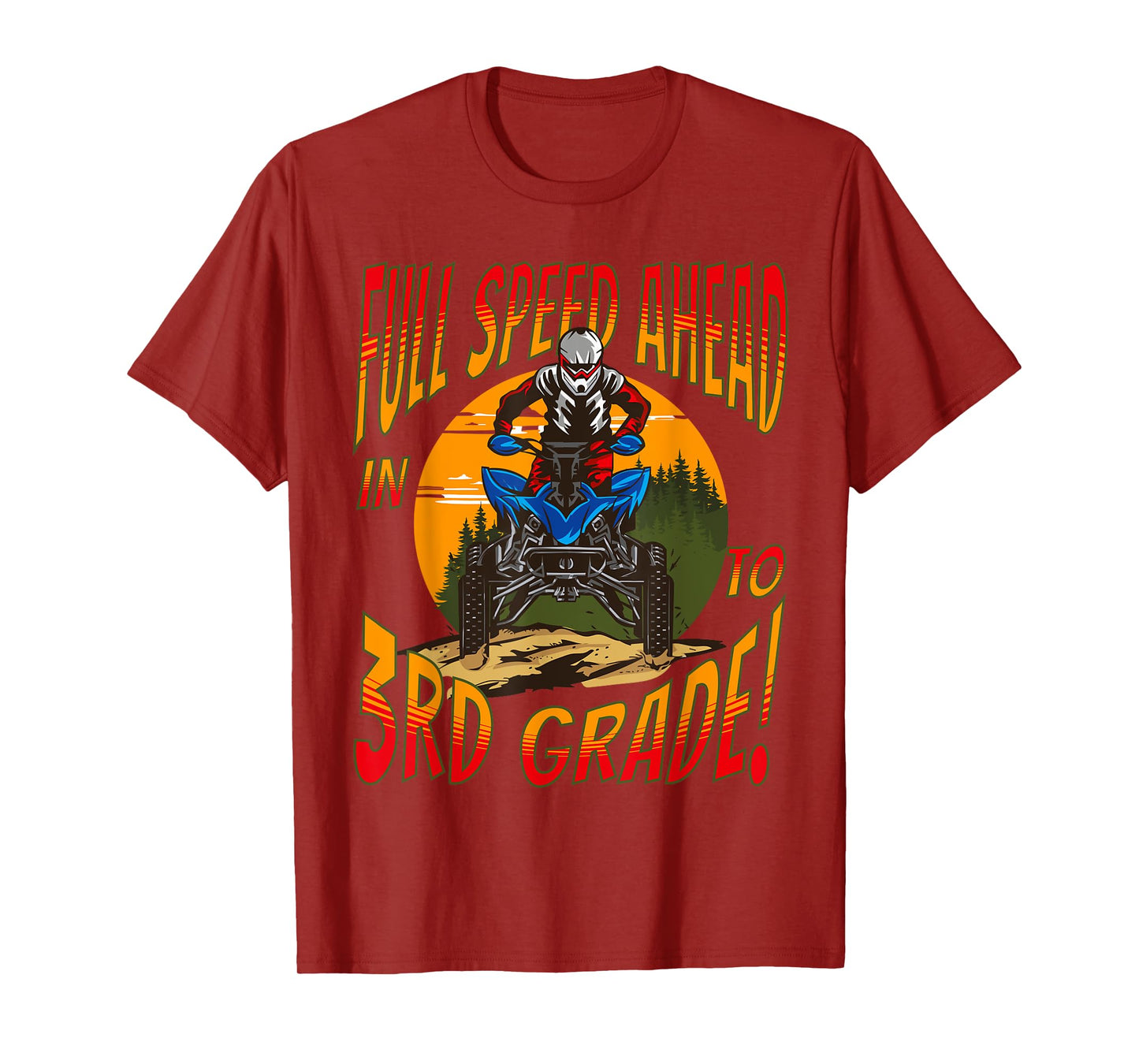 Back To School 2024 Boys Quad Happy First Day Of 3rd Grade T-Shirt