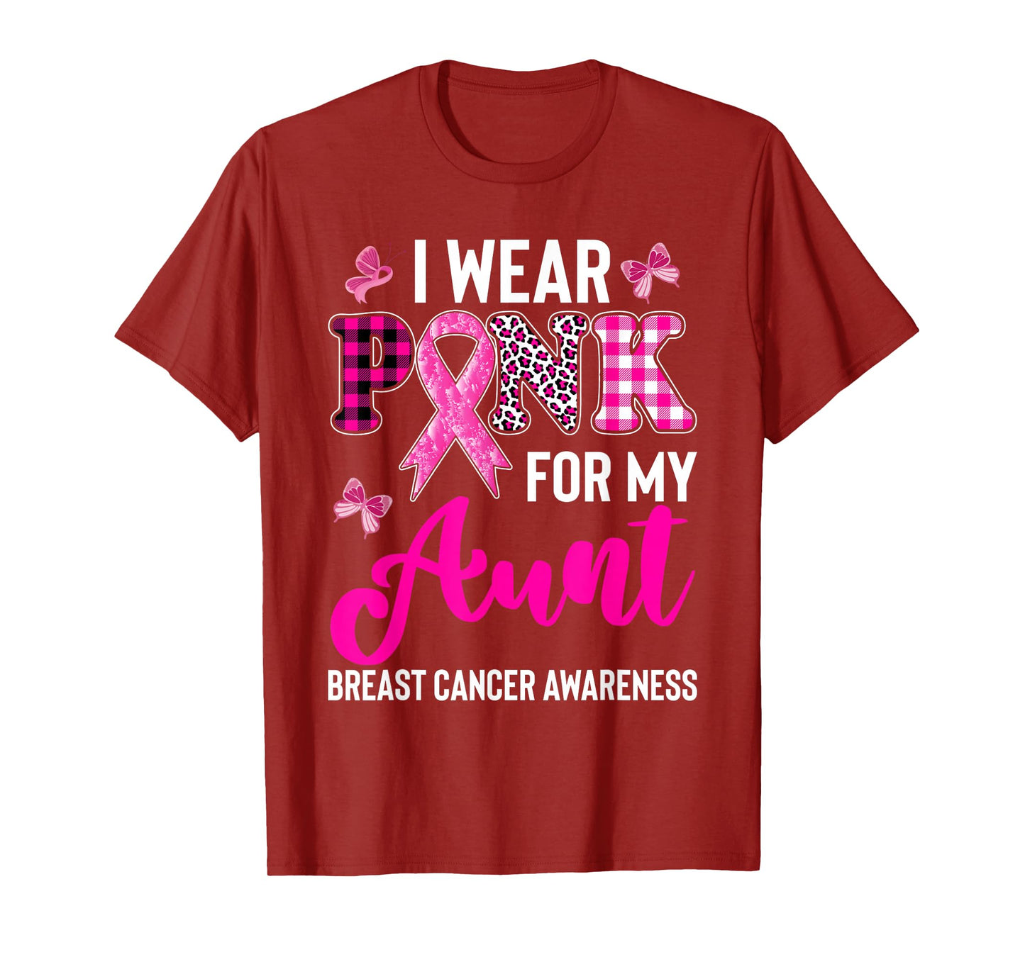 I Wear Pink for My Aunt T-Shirt