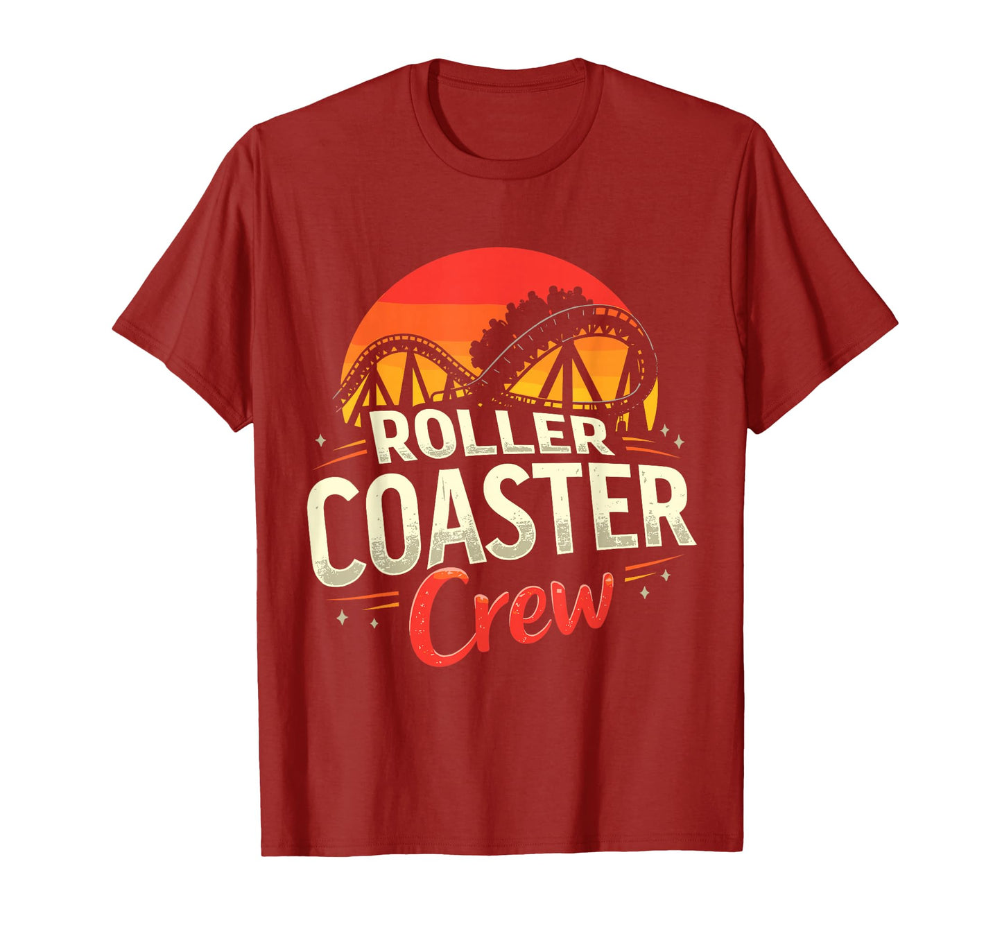 Funny Roller Coaster Crew Amusement Park Rollercoaster Kids T-Shirt