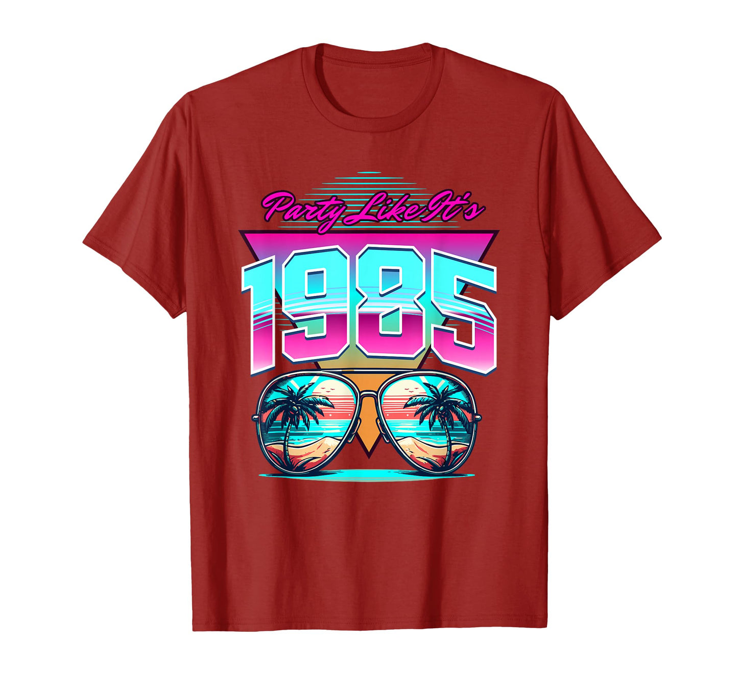 Party Like It's 1985 | Throwback Vintage 80s Theme T-Shirt